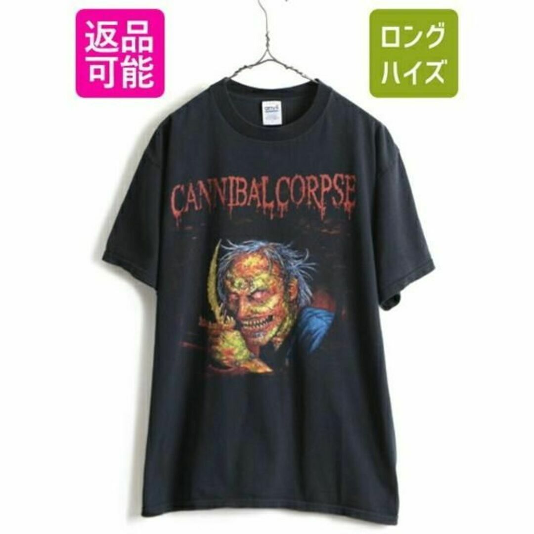 00s 人気 黒 ■ Cannibal Corpse 2006 ツアー 半袖 T00s人気黒