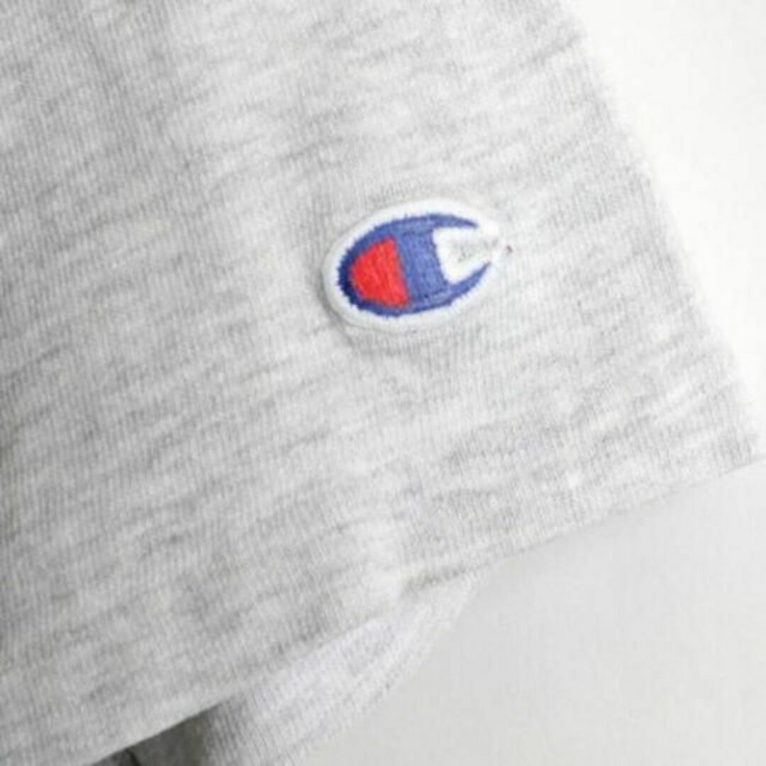 Champion(チャンピオン)の90s USA製 ★ チャンピオン 二重リブ ビッグ ロゴ 刺繍 半袖 Tシャツ メンズのトップス(Tシャツ/カットソー(半袖/袖なし))の商品写真