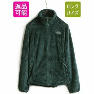 ザノースフェイス(THE NORTH FACE)のUS企画 希少サイズ S ■ ノースフェイス フルジップ 毛長 フリース ジャケ(ロングコート)