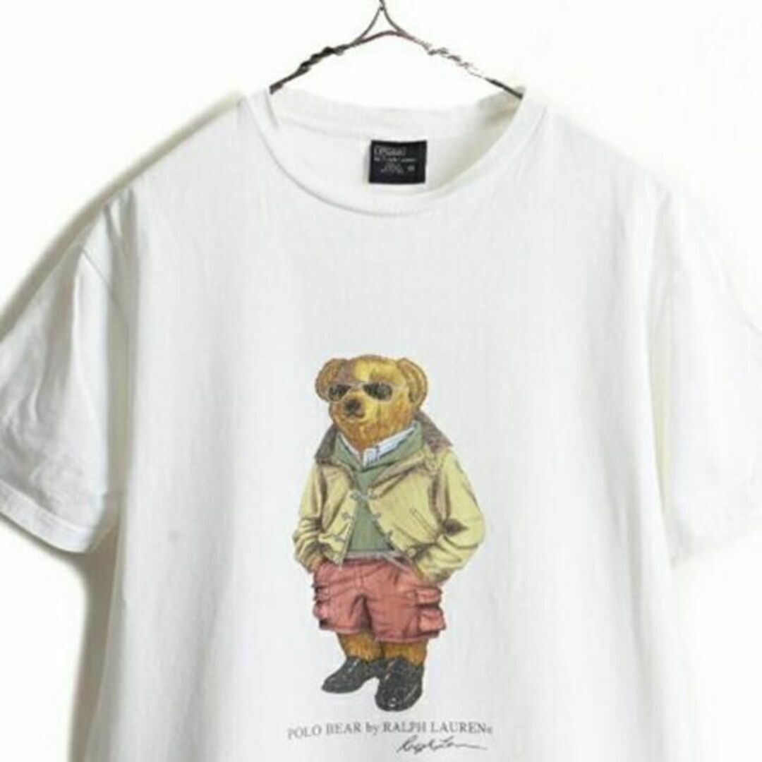 Ralph Lauren(ラルフローレン)の00s 人気 ポロベアー ■ POLO ポロ ラルフローレン ポロベア プリント メンズのトップス(Tシャツ/カットソー(半袖/袖なし))の商品写真