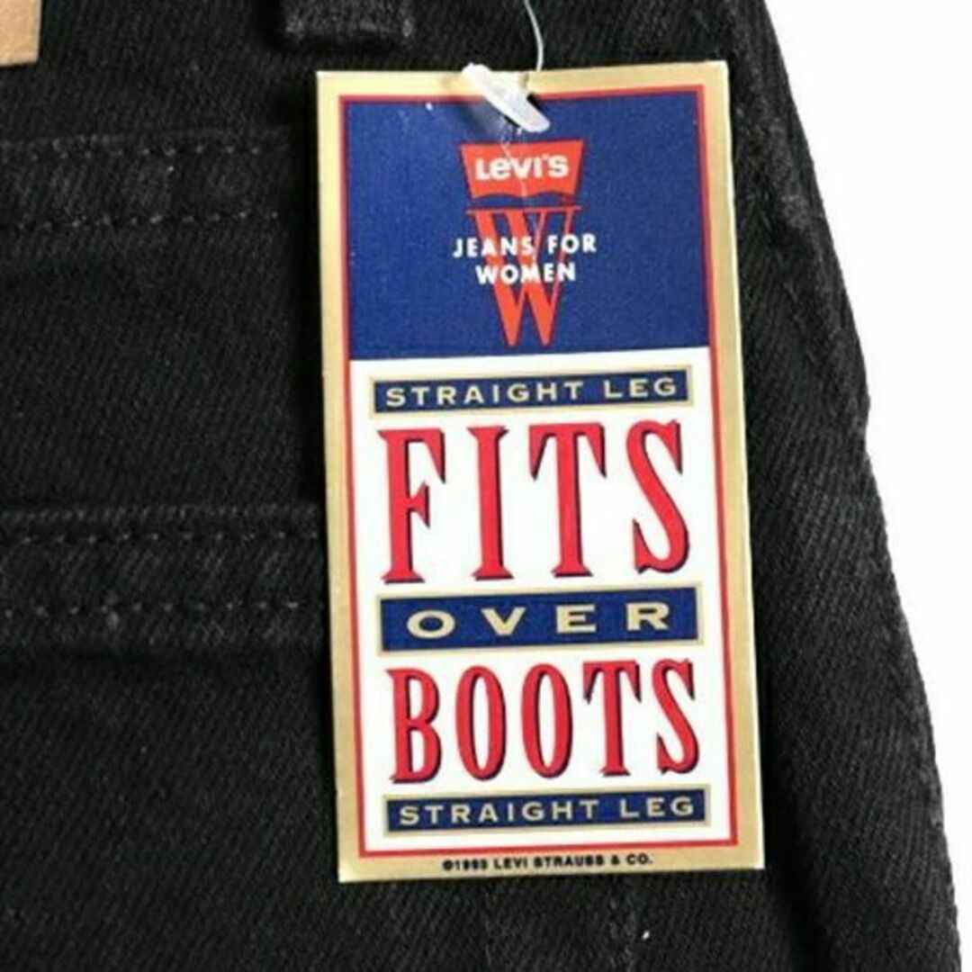 タグ付き 新品 デッドストック 90s USA製 Levis 505 ブラック