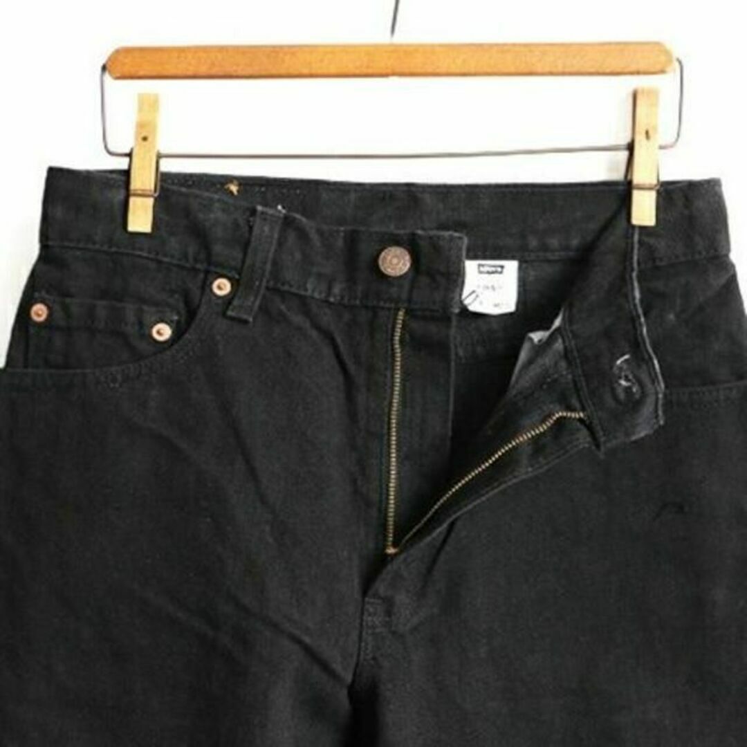 タグ付き 新品 デッドストック 90s USA製 Levis 505 ブラック