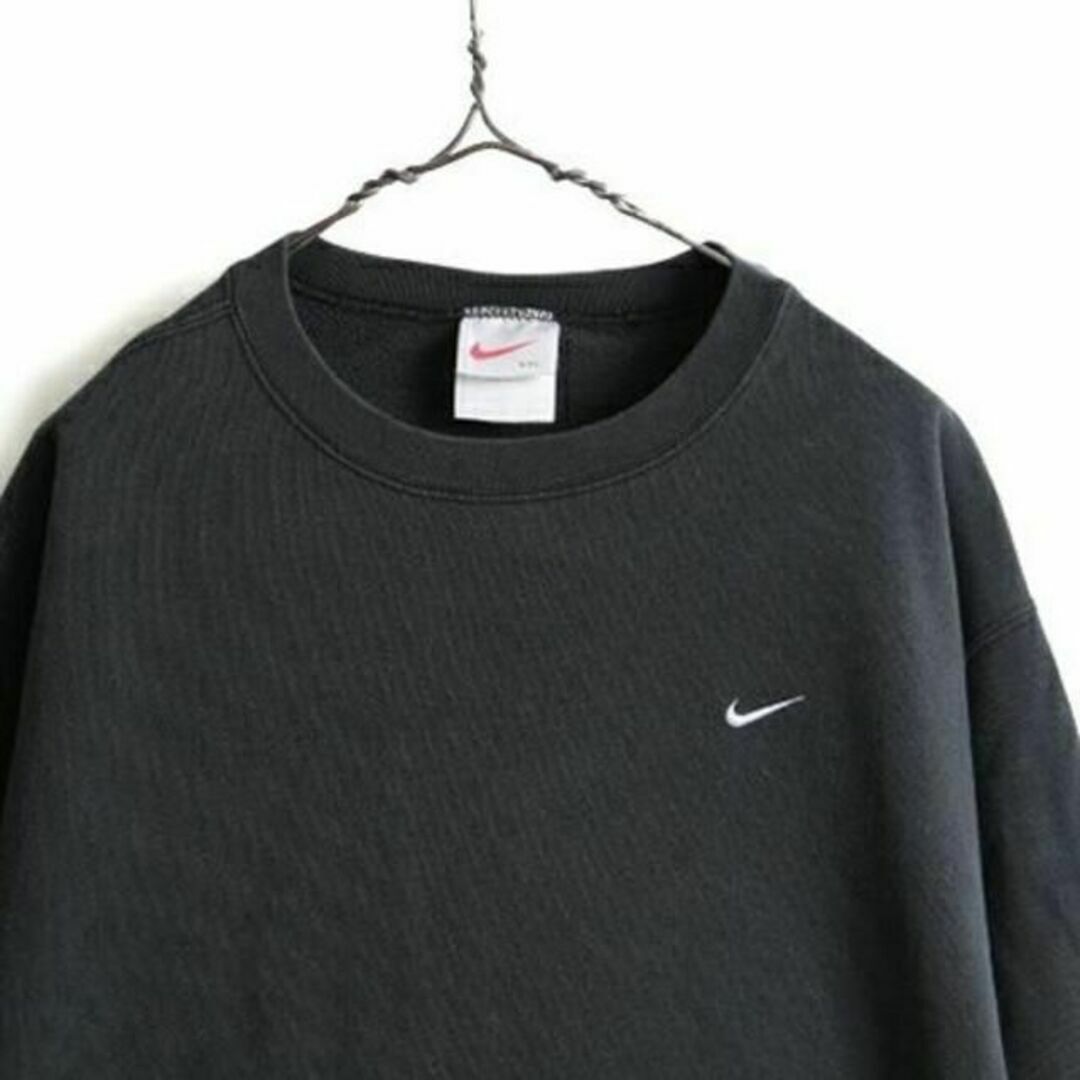 NIKE(ナイキ)の90s USA製 大きいサイズ XXL 人気 黒 ■ ナイキ スモール スウォッ メンズのトップス(その他)の商品写真