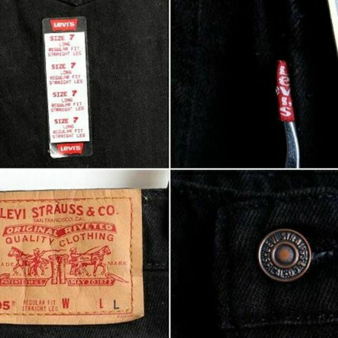 Levi's(リーバイス)のタグ付き 新品 デッドストック 90s USA製 Levis 505 ブラック  レディースのパンツ(ショートパンツ)の商品写真