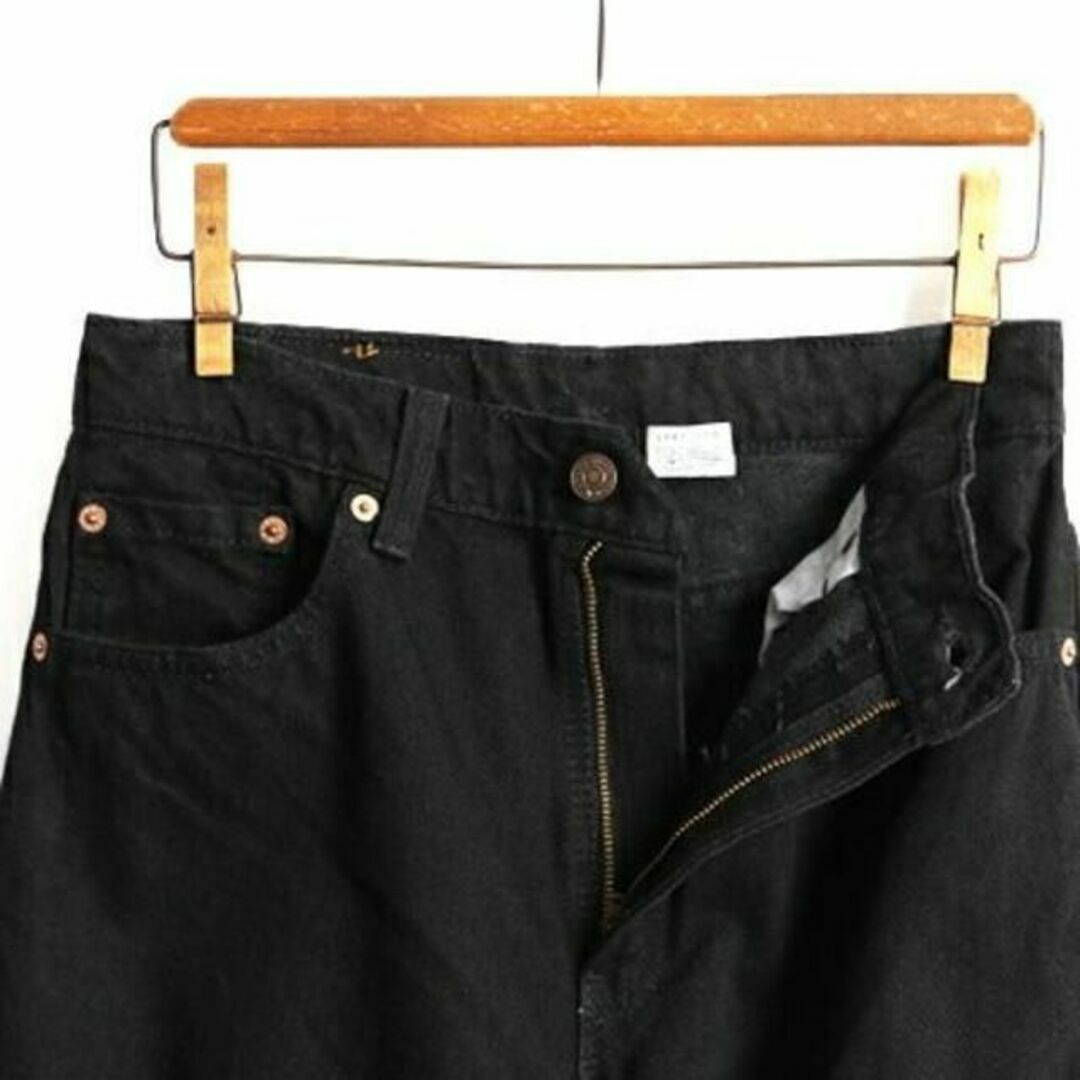 タグ付き 新品 デッドストック 90s USA製 Levis 505 ブラック