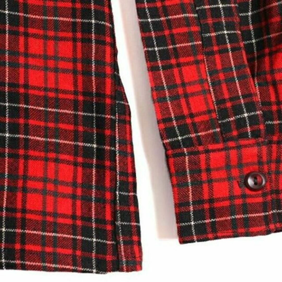 WOOLRICH(ウールリッチ)の50s 初期 ビンテージ USA製 ■ ウールリッチ チェック 長袖 ウール シ メンズのトップス(シャツ)の商品写真