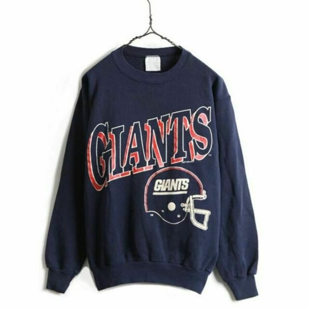 90s USA製 ■ TULTEX NFL ジャイアンツ プリント スウェット90sUSA製