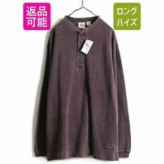 リーバイス(Levi's)のデッドストック 90s ■ リーバイス ヘンリーネック 鹿の子 長袖 Tシャツ (Tシャツ/カットソー(半袖/袖なし))