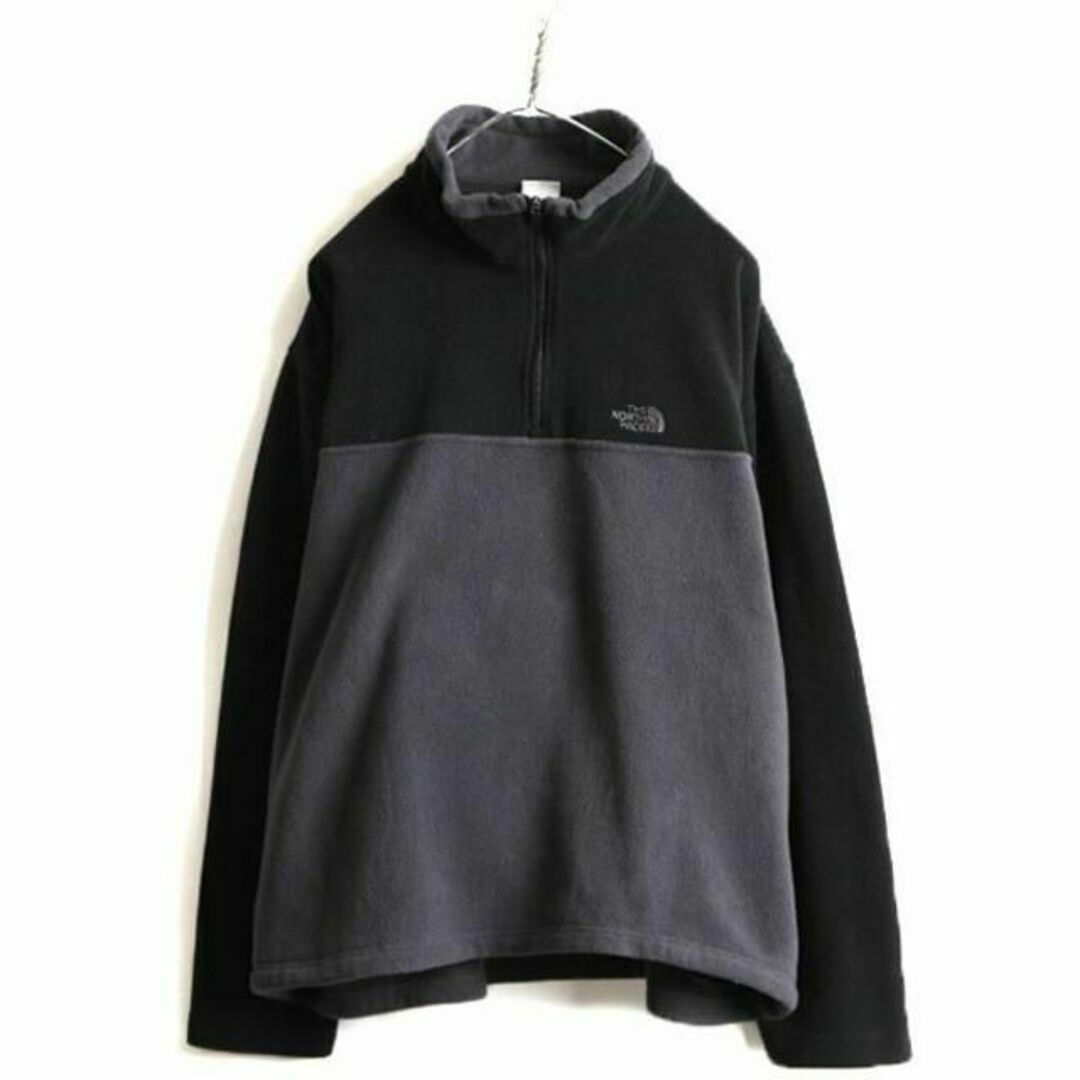 ジャケット/アウター大きいサイズ XL ■ ノースフェイス 2トーン 長袖 フリース ジャケット (