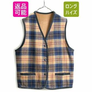 ペンドルトン(PENDLETON)の90s USA製 ■ ペンドルトン ウール x コーデュロイ リバーシブル ベス(ベスト/ジレ)