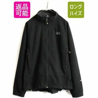 ザノースフェイス(THE NORTH FACE)のUS企画 人気 黒 ■ ノースフェイス WIND WALL フルジップ フリース(ダッフルコート)