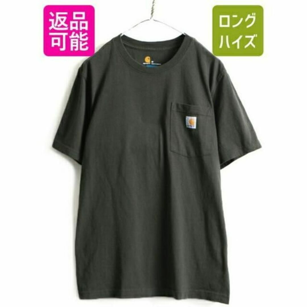 carhartt(カーハート)の■ カーハート ポケット付き 半袖 Tシャツ ( メンズ M ) CARHART メンズのトップス(Tシャツ/カットソー(半袖/袖なし))の商品写真