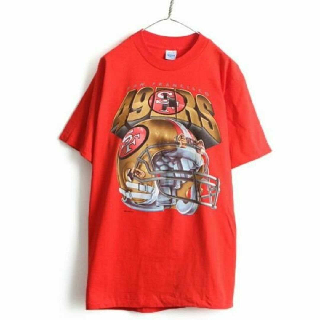 《値引き中》NFL サンフランシスコ49ers 90s アメフトTシャツ 2XL