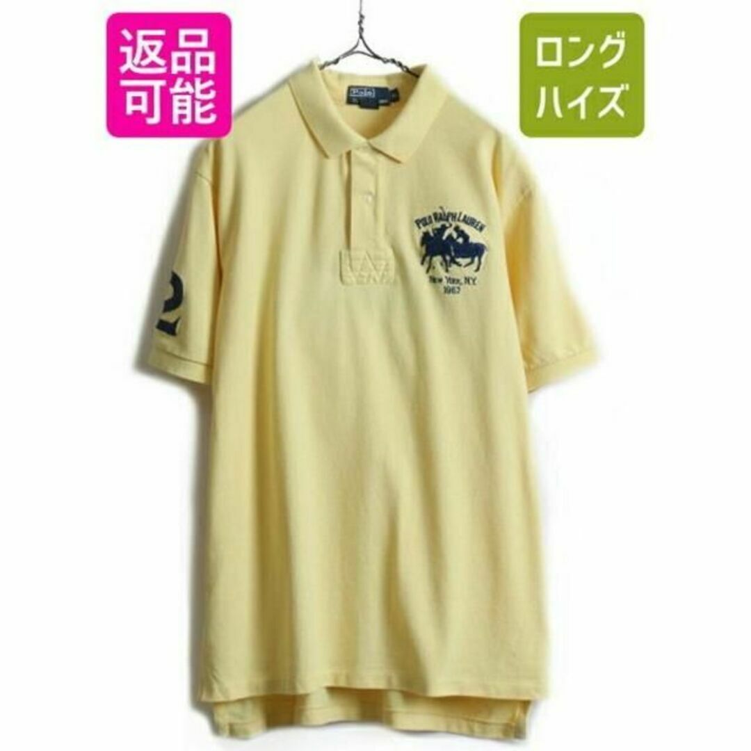 ダブルポニー 大きいサイズ XL ■ POLO ポロ ラルフローレン 鹿の子 半トップス