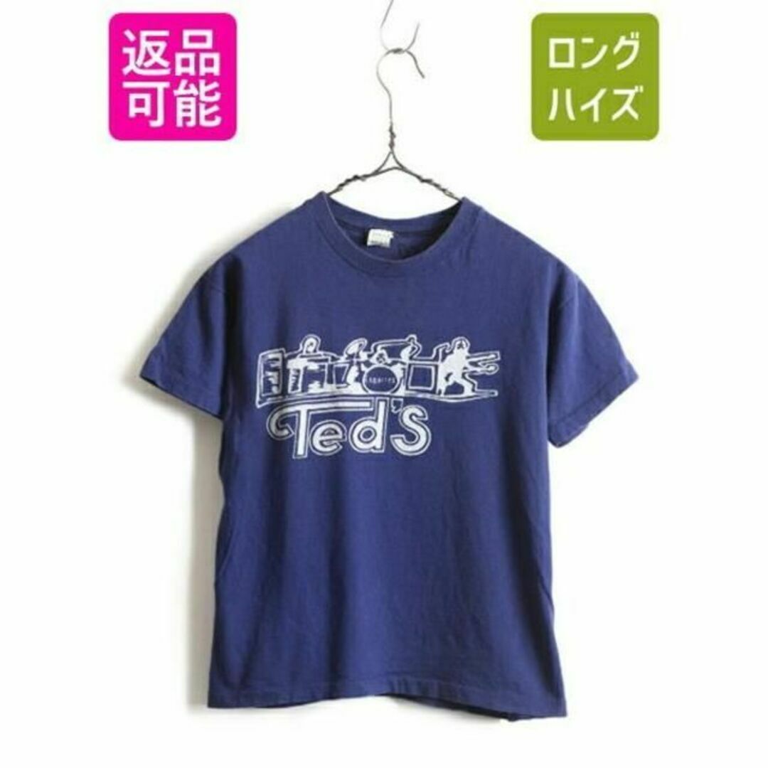 60s 70s USA製 ビンテージ ■ スプルース プリント 半袖 Tシャツ
