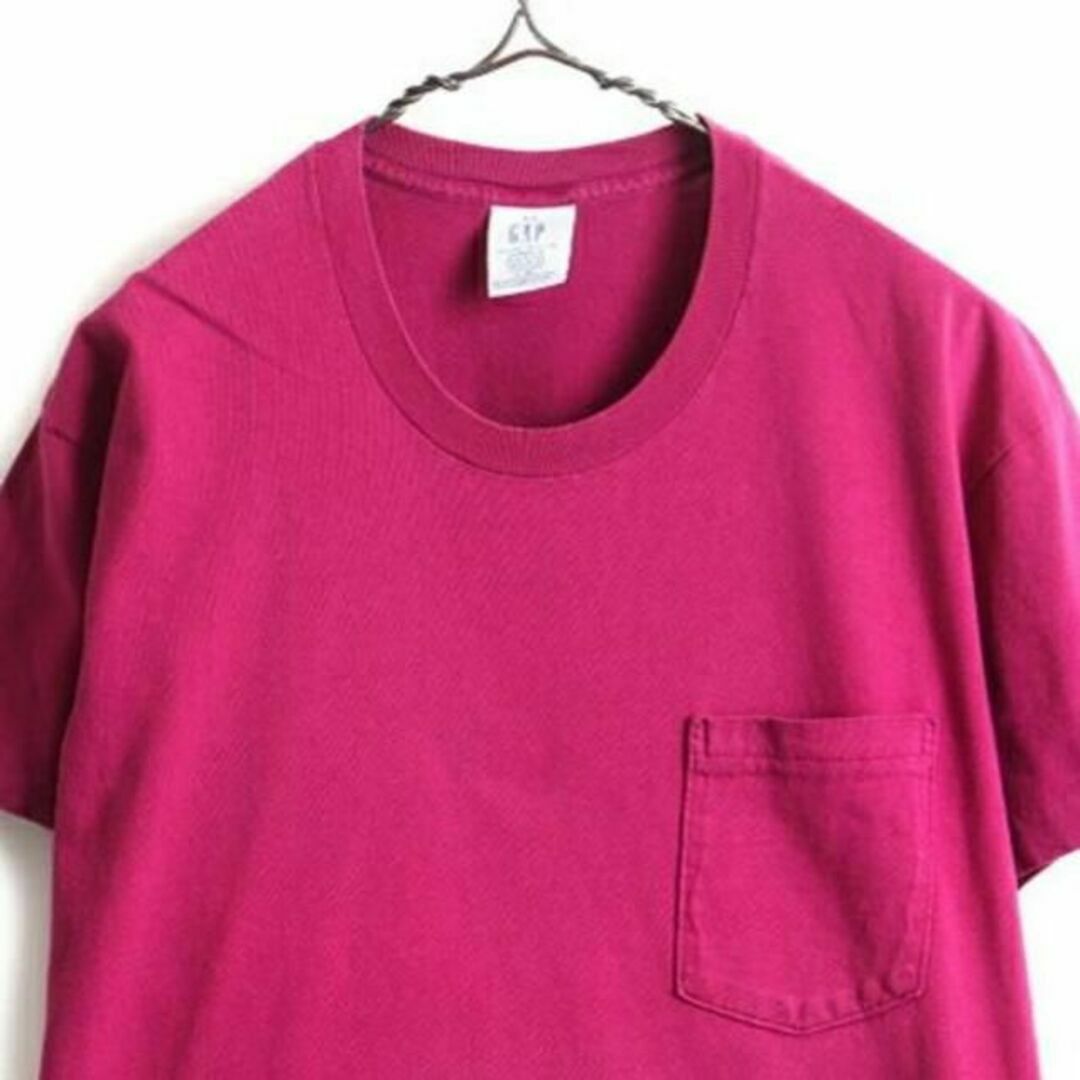 GAP(ギャップ)の90s USA製 希少サイズ S ■ GAP オールド ギャップ ポケット付き  メンズのトップス(Tシャツ/カットソー(半袖/袖なし))の商品写真