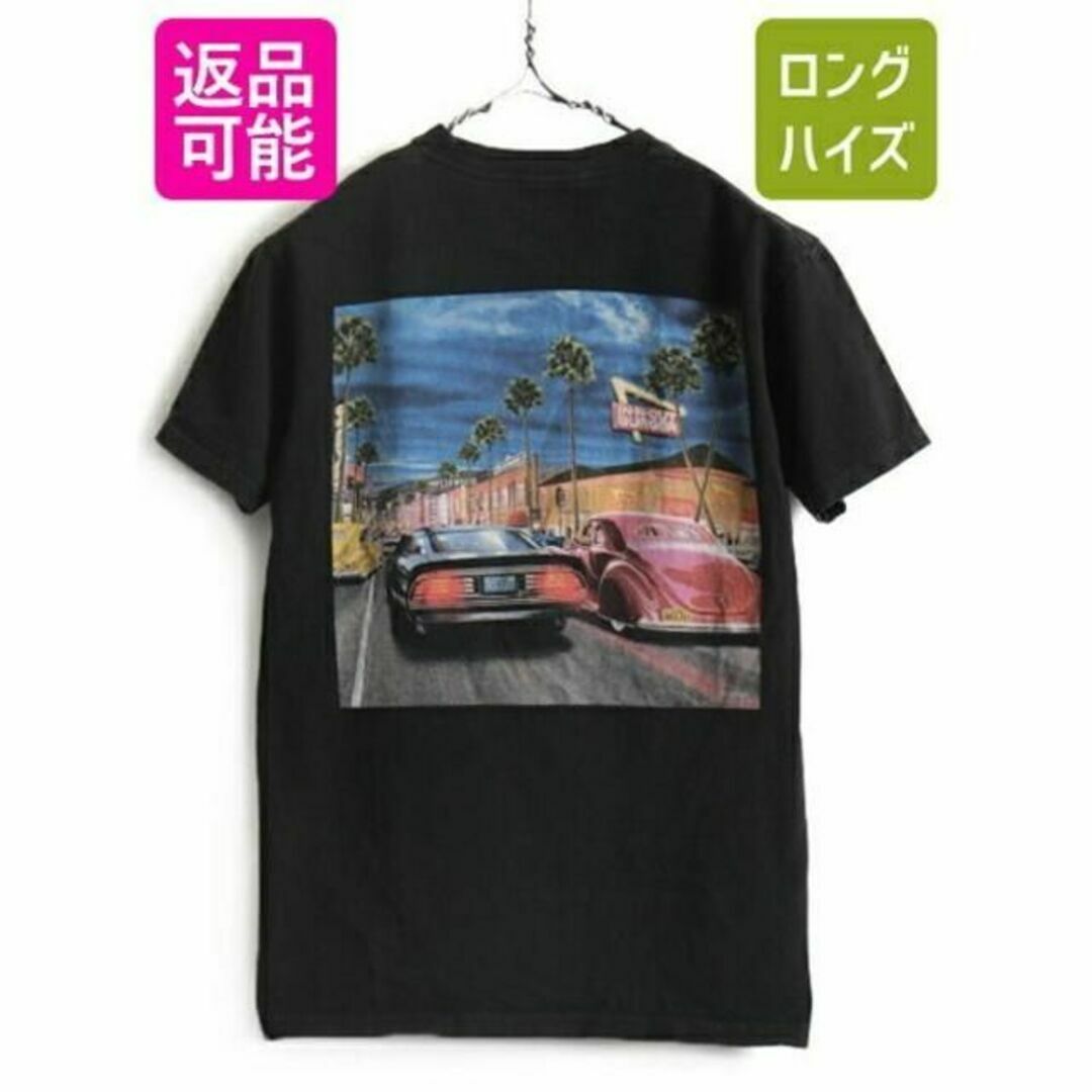 ARIZONA(アリゾナ)の希少サイズ S ■ インアンドアウトバーガー ARIZONA 両面 プリント 半 メンズのトップス(Tシャツ/カットソー(半袖/袖なし))の商品写真