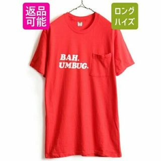 ヘインズ(Hanes)のデッドストック 70s USA製 ビンテージ ■ HANES ポケット付き プリ(Tシャツ/カットソー(半袖/袖なし))