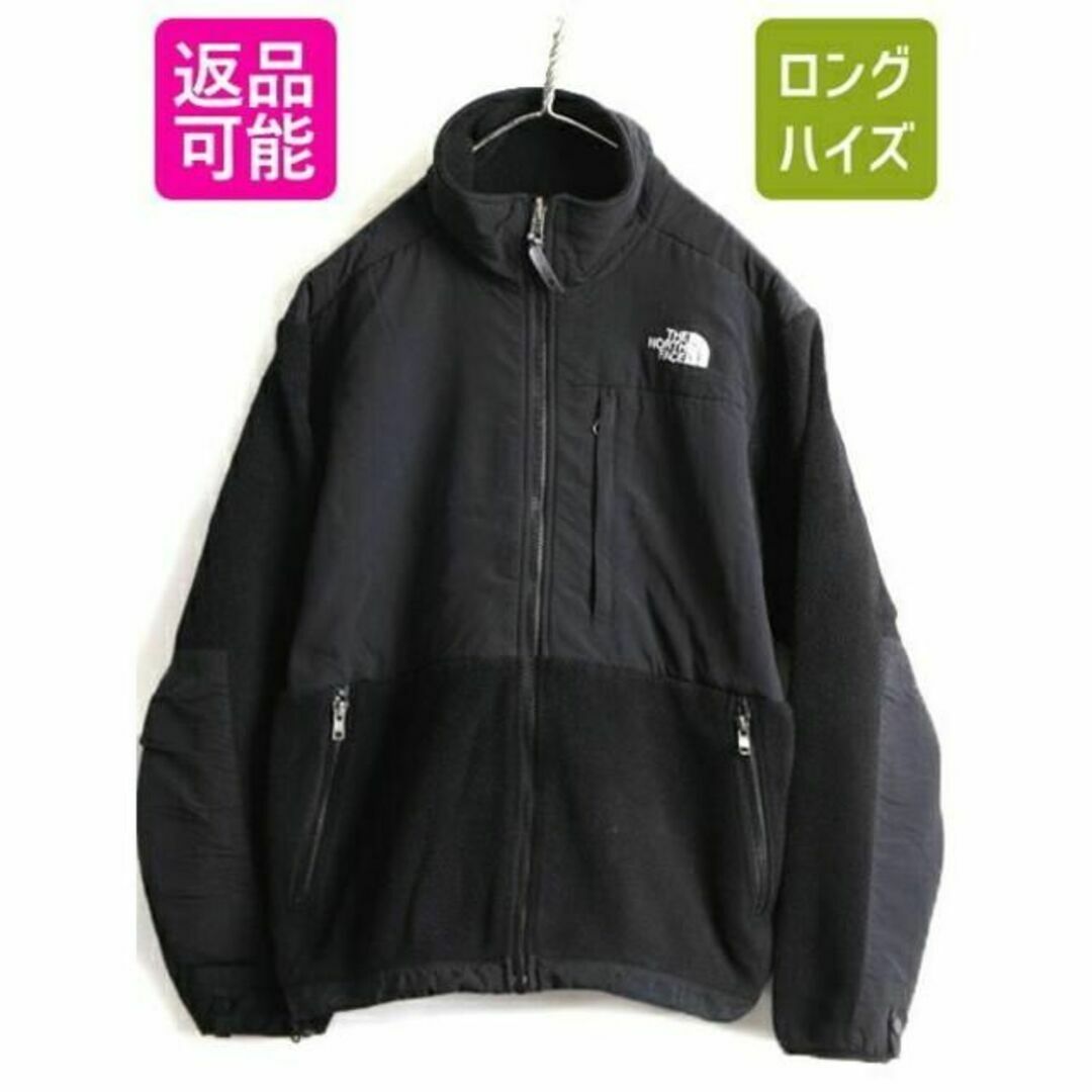 THE NORTH FACE(ザノースフェイス)の人気 黒 ■ ノースフェイス デナリ ジャケット ( レディース M ) 古着  レディースのジャケット/アウター(ロングコート)の商品写真