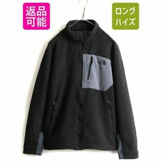 ザノースフェイス(THE NORTH FACE)のUS企画 人気 黒 ■ ノースフェイス フルシップ フリース ジャケット メンズ(ダッフルコート)