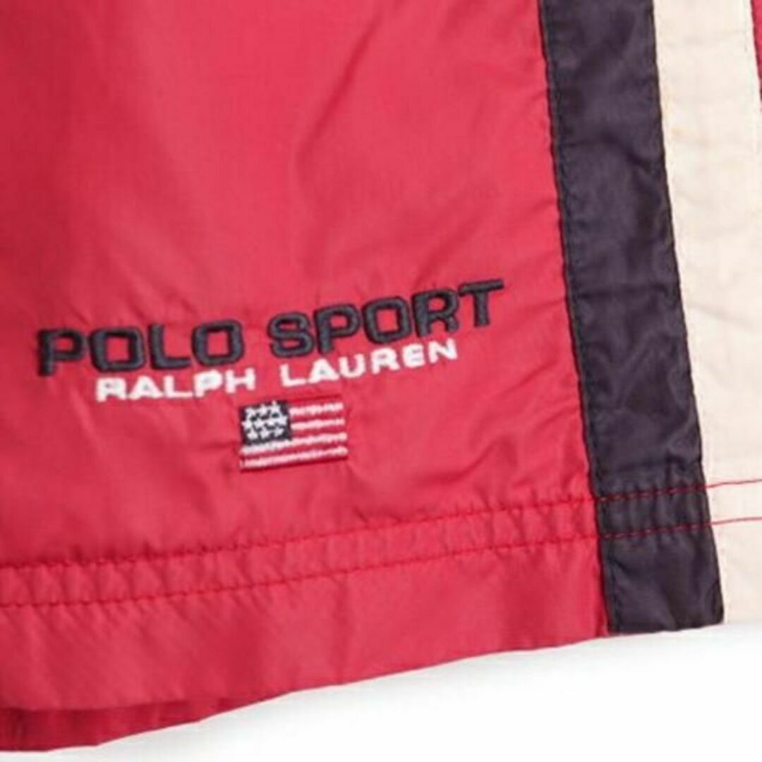 Ralph Lauren(ラルフローレン)の90s オールド ■ POLO SPORT ラルフローレン ナイロン ショートパ メンズのパンツ(ワークパンツ/カーゴパンツ)の商品写真