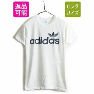 アディダス(adidas)の80s ビンテージ ■ アディダス トレフォイル プリント 半袖 Tシャツ ( (Tシャツ/カットソー(半袖/袖なし))