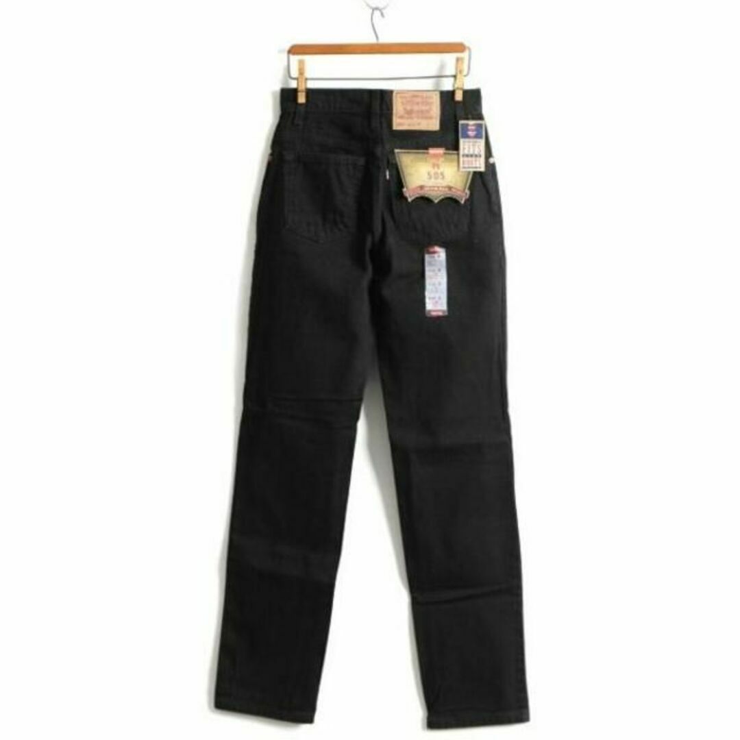 タグ付き 新品 デッドストック 90s USA製 Levis 505 ブラック