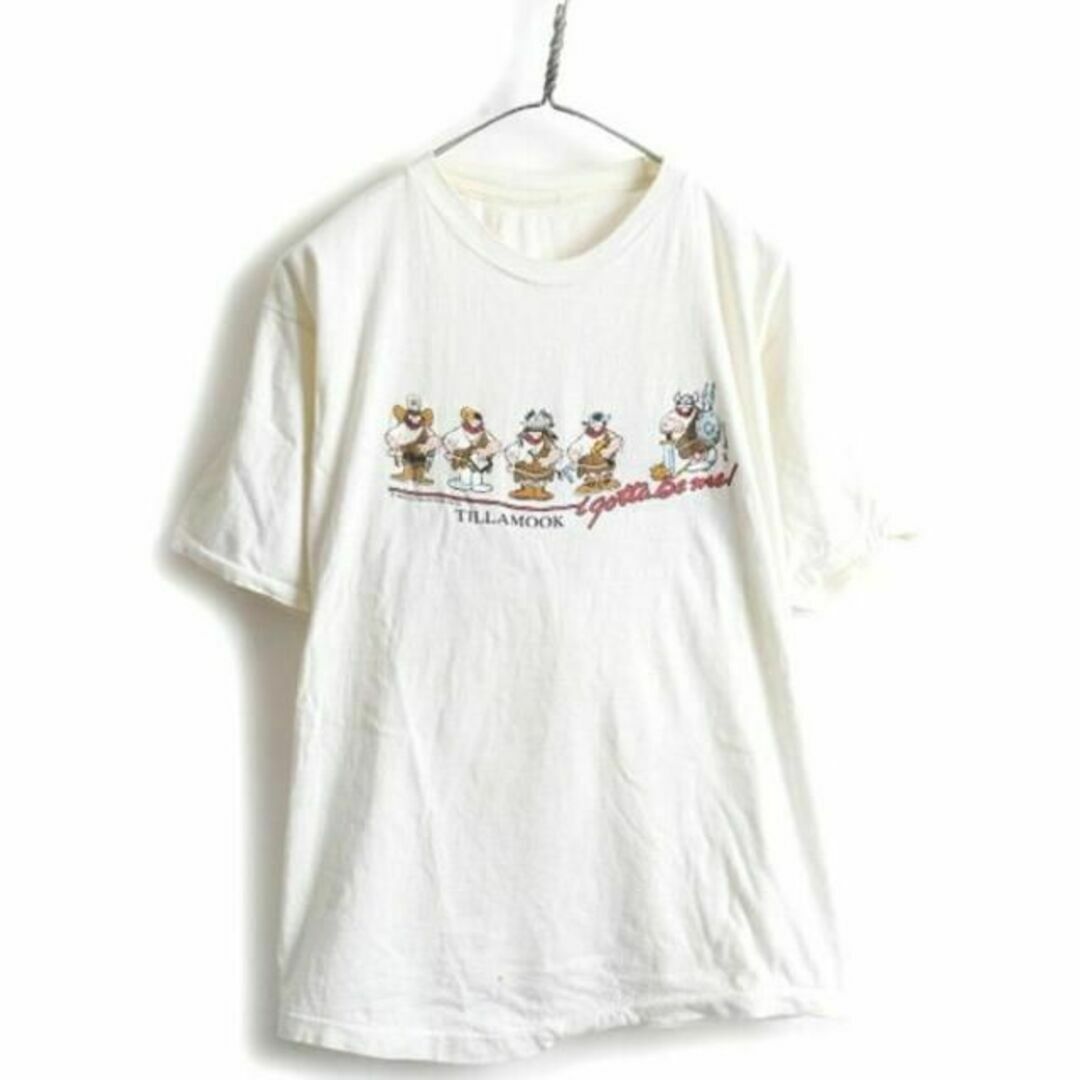 80s ビンテージ ★ Hagar the Horrible プリント 半袖 T 1