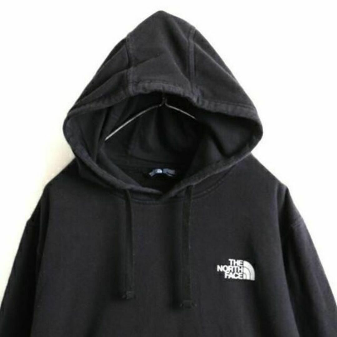 THE NORTH FACE(ザノースフェイス)のUS企画 人気 黒 ■ ノースフェイス 両面 プリント スウェット パーカー ( メンズのトップス(パーカー)の商品写真