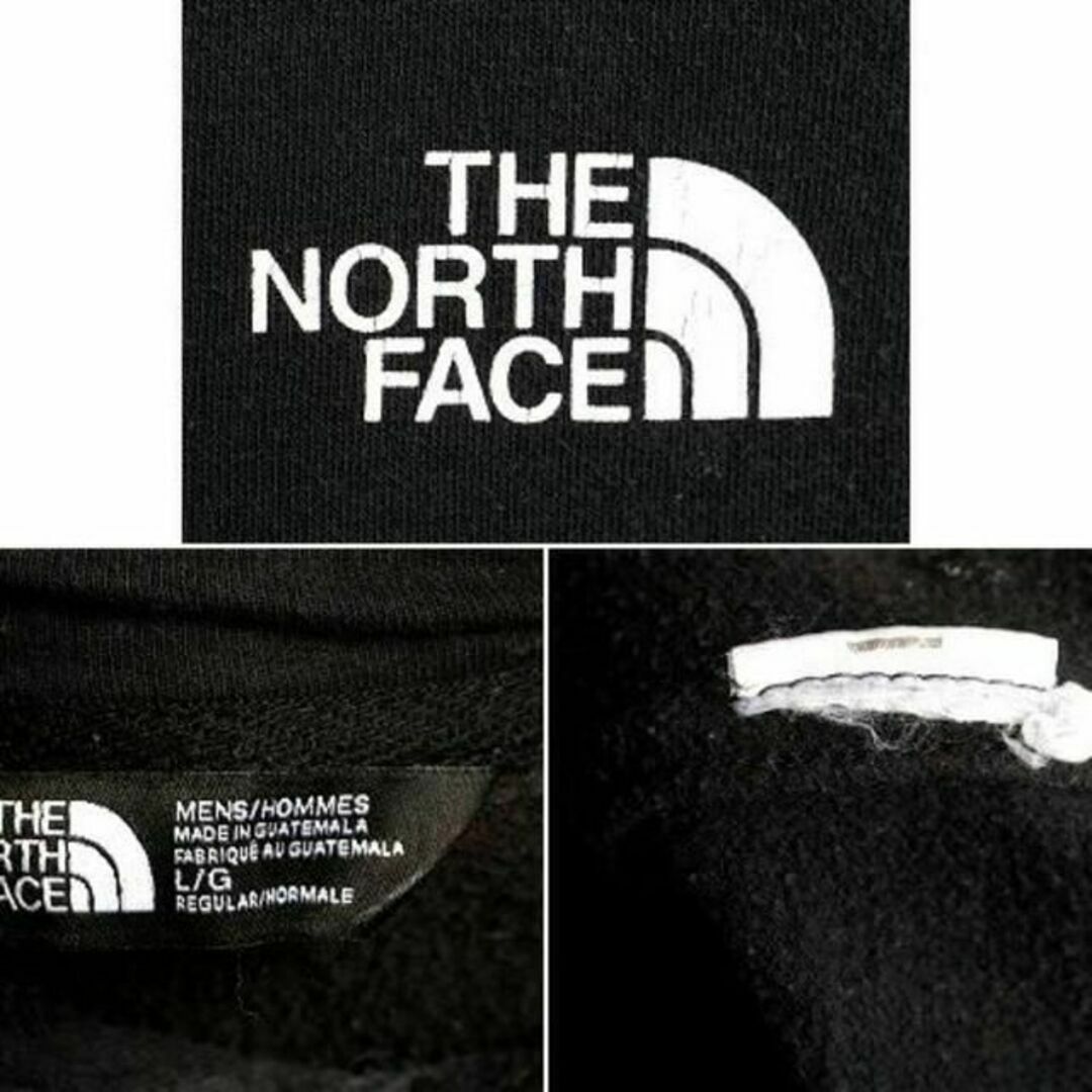 THE NORTH FACE(ザノースフェイス)のUS企画 人気 黒 ■ ノースフェイス 両面 プリント スウェット パーカー ( メンズのトップス(パーカー)の商品写真