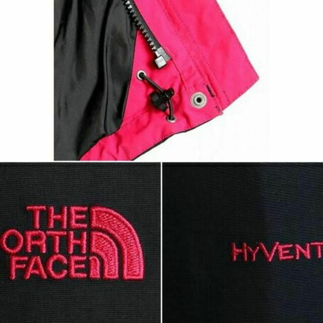 THE NORTH FACE(ザノースフェイス)のUS企画 希少サイズ S ■ ノースフェイス HYVENT ナイロン フード パ レディースのジャケット/アウター(ロングコート)の商品写真