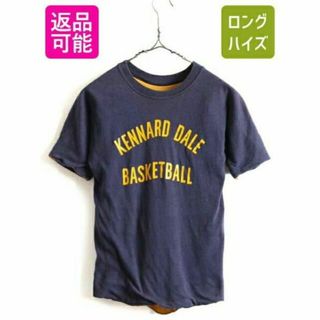 70s 80s ビンテージ ■ ラッセル 2段 プリント リバーシブル 半袖 T(Tシャツ/カットソー(半袖/袖なし))