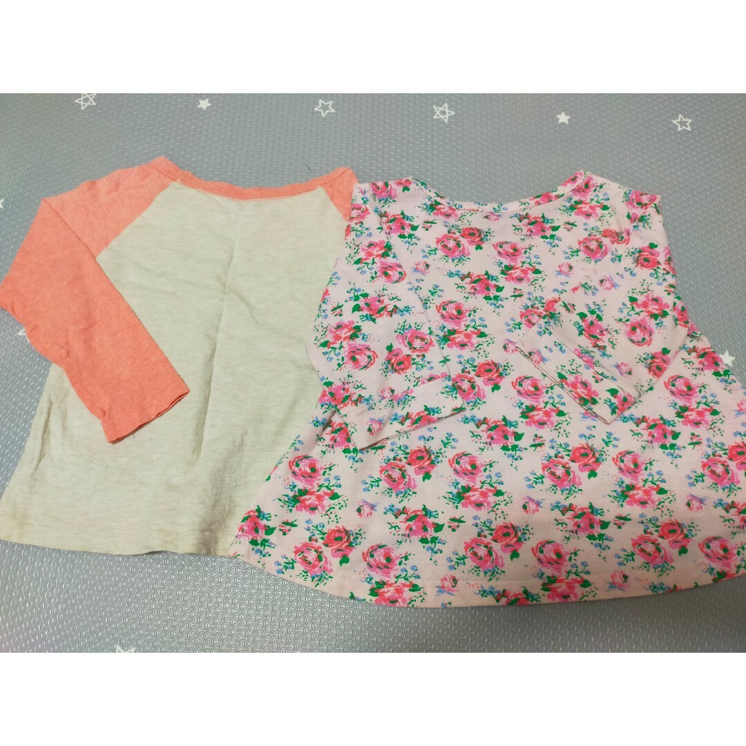 Genny(ジェニー)の100サイズ2セット🔶Ｔシャツ キッズ/ベビー/マタニティのキッズ服女の子用(90cm~)(Tシャツ/カットソー)の商品写真