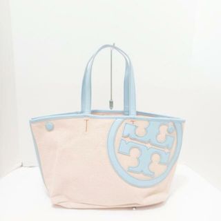 美品 TORY BURCH トリーバーチ ROBINSON SMALL TOTE ロビンソン スモールトートバッグ ピンク レザー 54146 652 Shell Pink ゴールド金具 ハンド レディース AU1427C