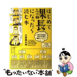 【中古】 はじめて課長になったら読む本 仕事の体系図で自分の仕事を棚卸ししよう！/中経出版/大西農夫明(ビジネス/経済)
