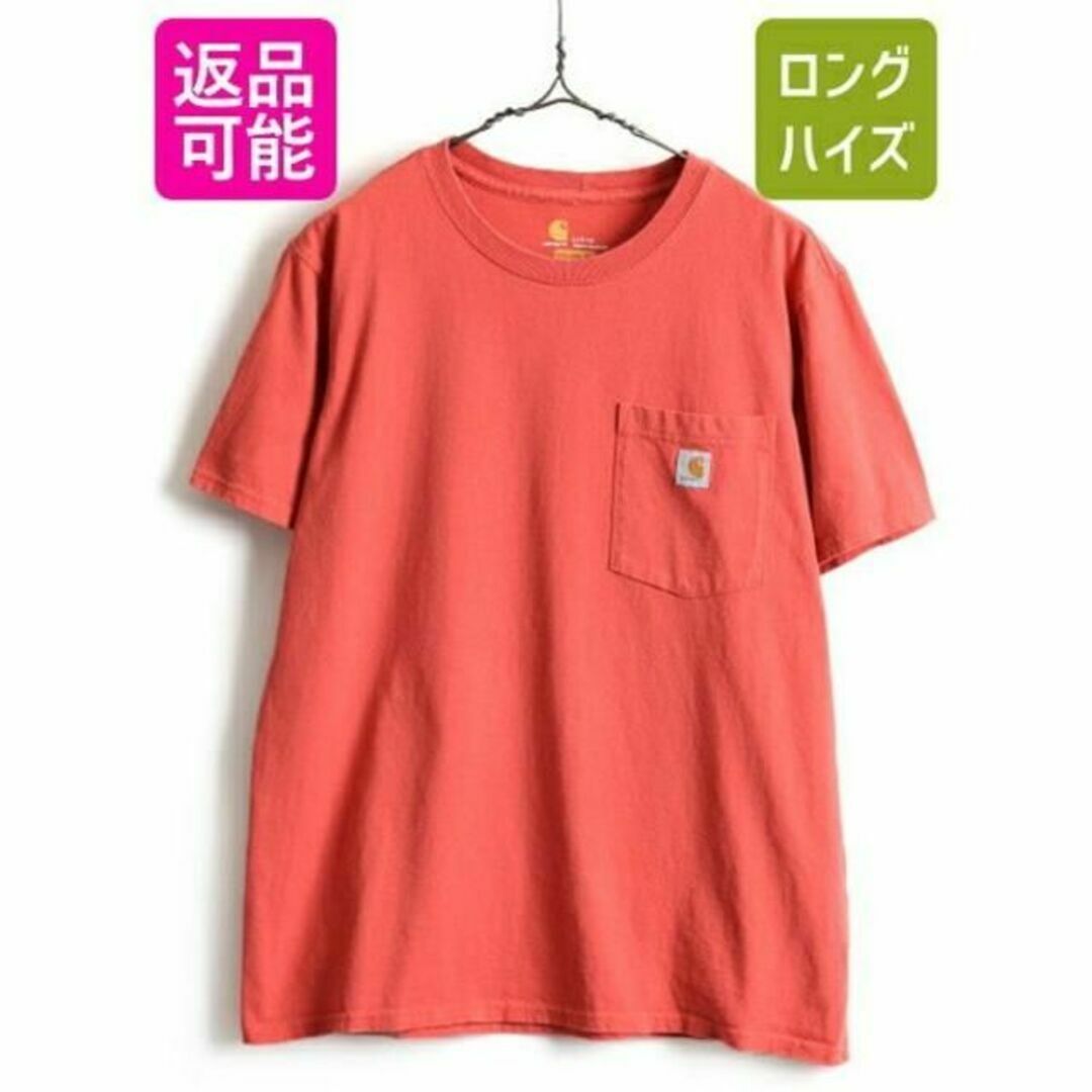 carhartt(カーハート)のUS企画 ■ カーハート クルーネック ポケット付き 半袖 Tシャツ ( 女性  レディースのトップス(Tシャツ(半袖/袖なし))の商品写真