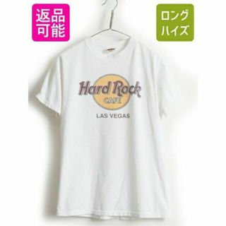 ハードロックカフェ(Hard Rock CAFE)の90s 希少サイズ S ■ ハードロックカフェ LAS VEGAS プリント 半(Tシャツ/カットソー(半袖/袖なし))