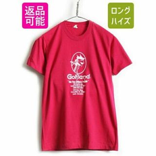 80s USA製 ビンテージ ■ 企業 ロゴ プリント 半袖 Tシャツ ( メン(Tシャツ/カットソー(半袖/袖なし))