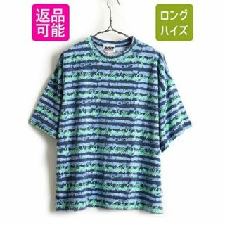 ライトニングボルト(Lightning Bolt)の90s 大きいサイズ XL ■ LIGHTNING BOLT クルーネック マル(Tシャツ/カットソー(半袖/袖なし))