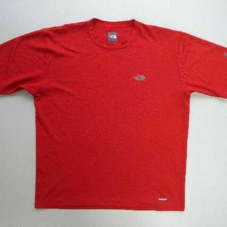 ザノースフェイス(THE NORTH FACE)の■ノースフェイスTHENORTHFACE VAPORWICK半袖Tシャツ(M)赤(Tシャツ/カットソー(半袖/袖なし))