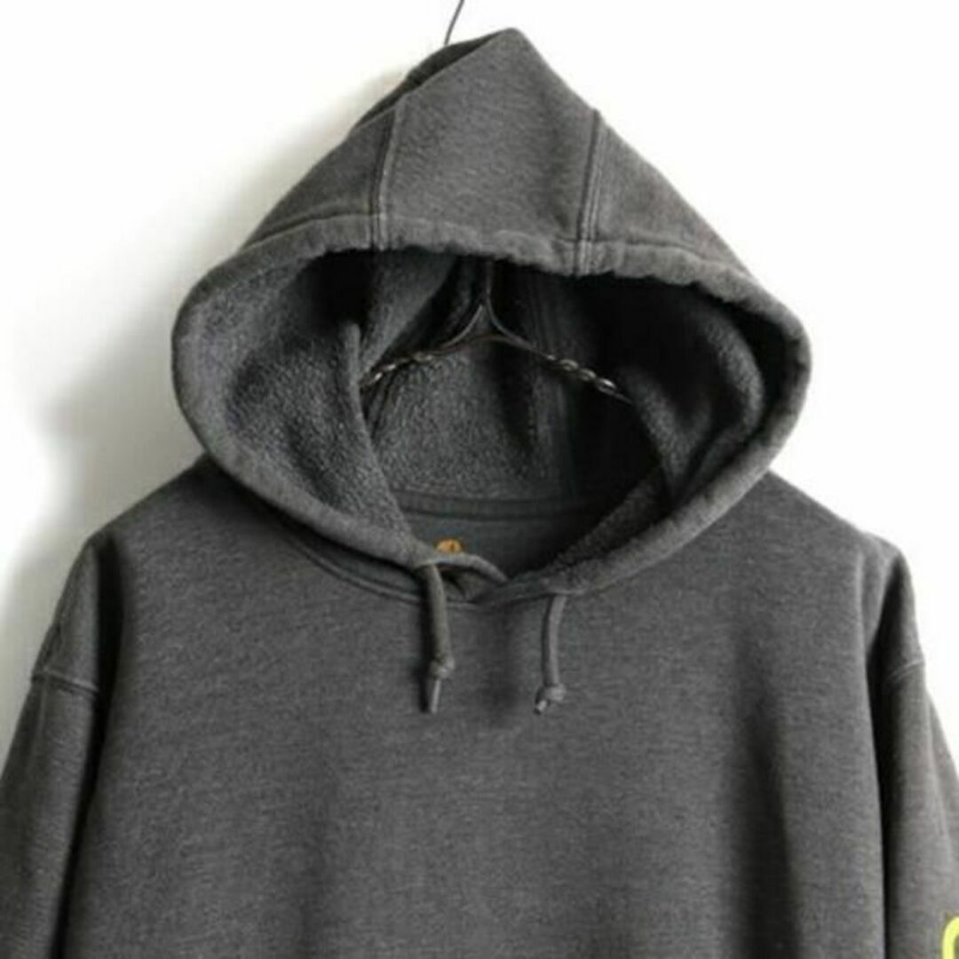 carhartt - □ カーハート 袖 プリント 裏起毛 プルオーバー