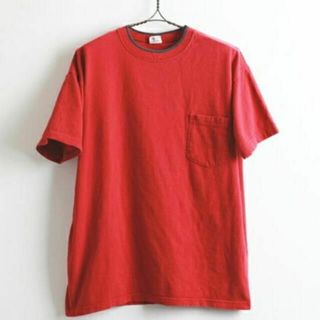 カルバンクライン(Calvin Klein)の90's■Calvin Klein カルバンクラインポケット付き半袖コットンTシ(Tシャツ/カットソー(半袖/袖なし))