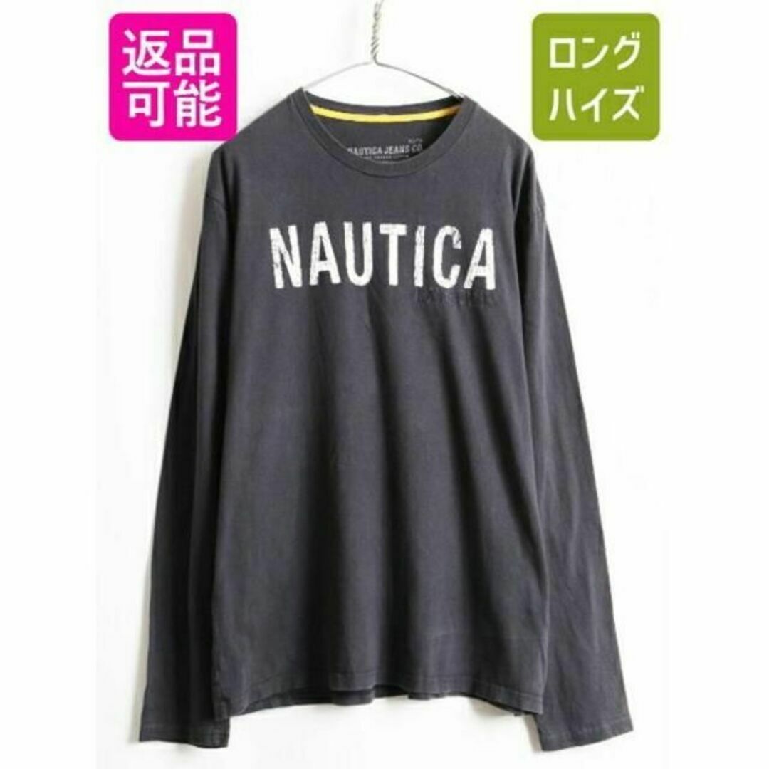 NAUTICA(ノーティカ)の大きいサイズ XL ■ NAUTICA JEANS CO ノーティカ ビッグロゴ メンズのトップス(Tシャツ/カットソー(半袖/袖なし))の商品写真