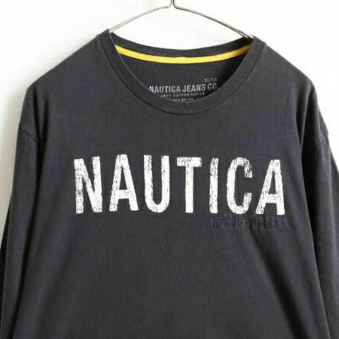 NAUTICA(ノーティカ)の大きいサイズ XL ■ NAUTICA JEANS CO ノーティカ ビッグロゴ メンズのトップス(Tシャツ/カットソー(半袖/袖なし))の商品写真