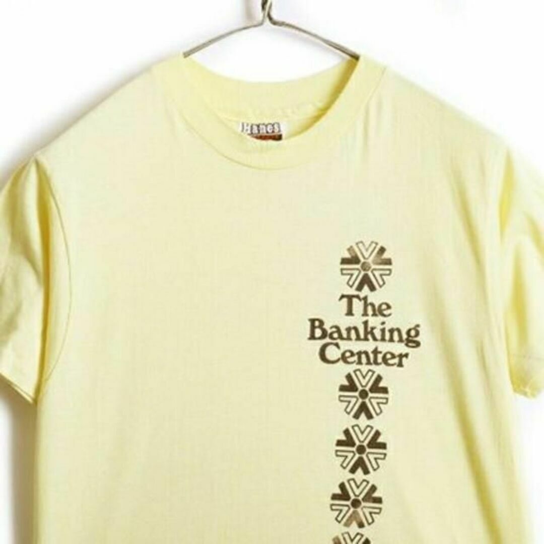 80's USA製 ビンテージ ■ 企業 ロゴ プリント 半袖 Tシャツ ( 男 メンズのトップス(Tシャツ/カットソー(半袖/袖なし))の商品写真
