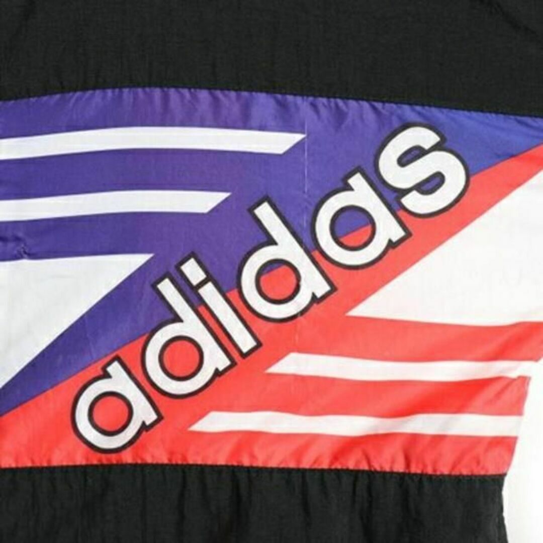 80's ビンテージ 人気 黒 ■ ADIDAS アディダス メッシュ ライナー39sビンテージ人気黒