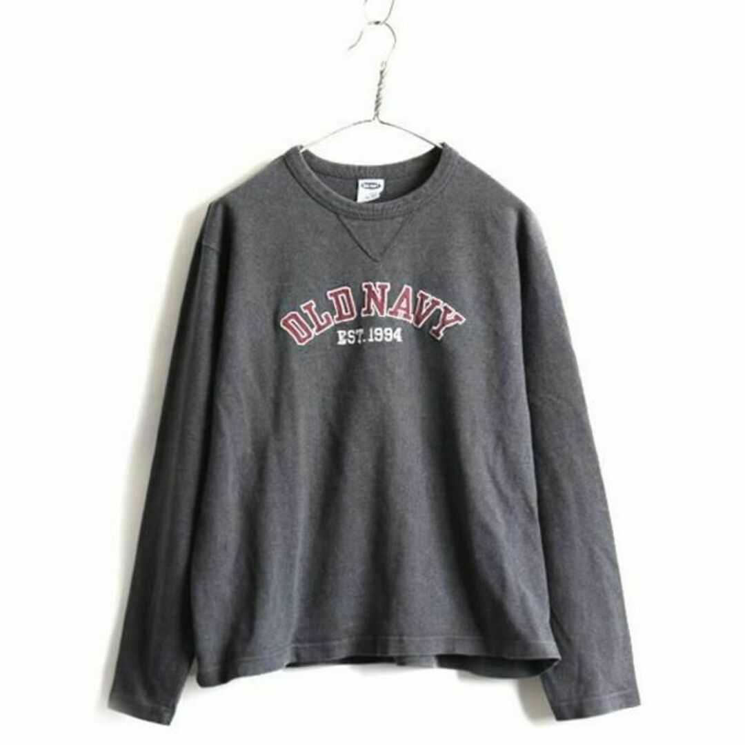 Old Navy(オールドネイビー)の00's オールド ■ OLDNAVY オールドネイビー ヘビーウェイト ロゴ刺 メンズのトップス(Tシャツ/カットソー(半袖/袖なし))の商品写真