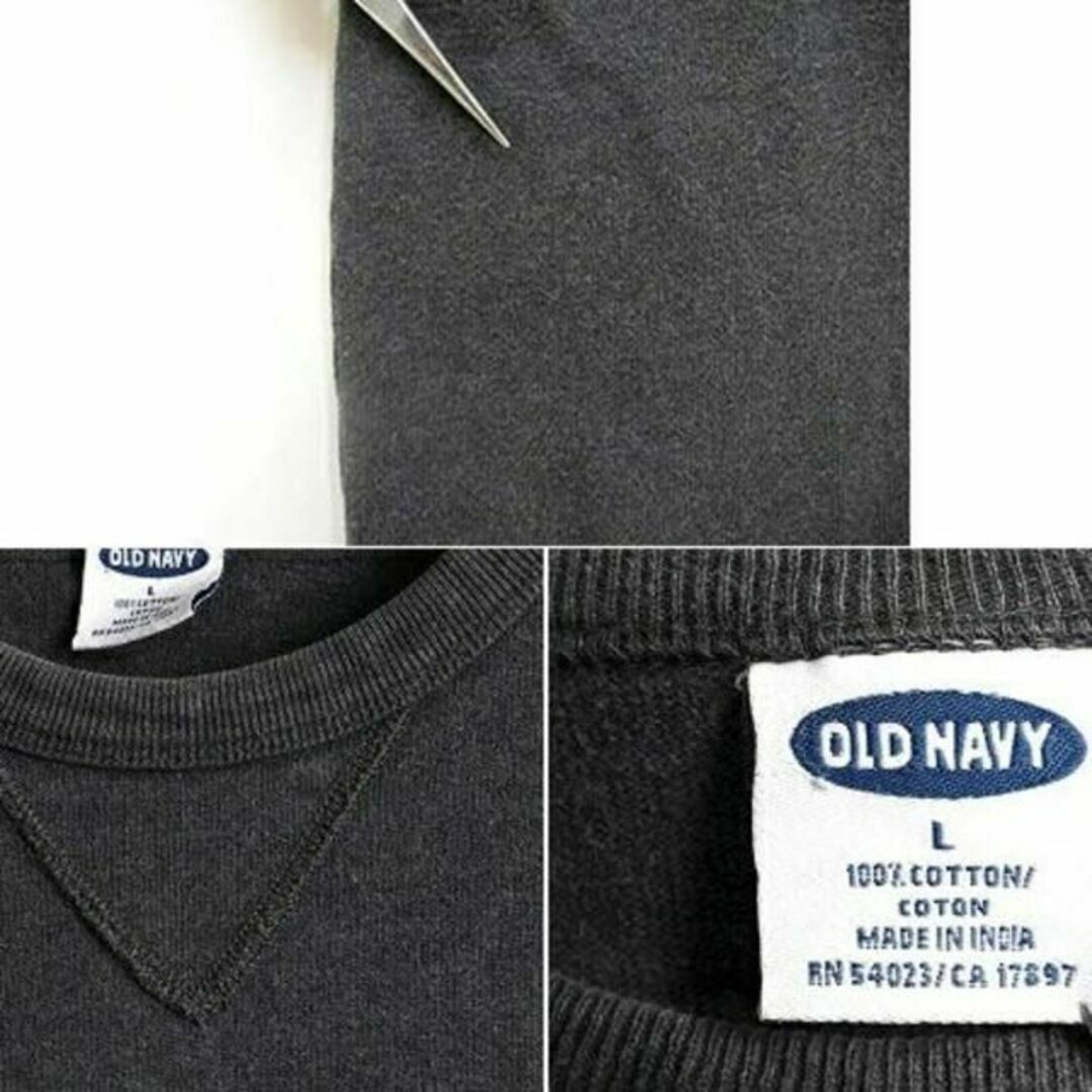 Old Navy(オールドネイビー)の00's オールド ■ OLDNAVY オールドネイビー ヘビーウェイト ロゴ刺 メンズのトップス(Tシャツ/カットソー(半袖/袖なし))の商品写真