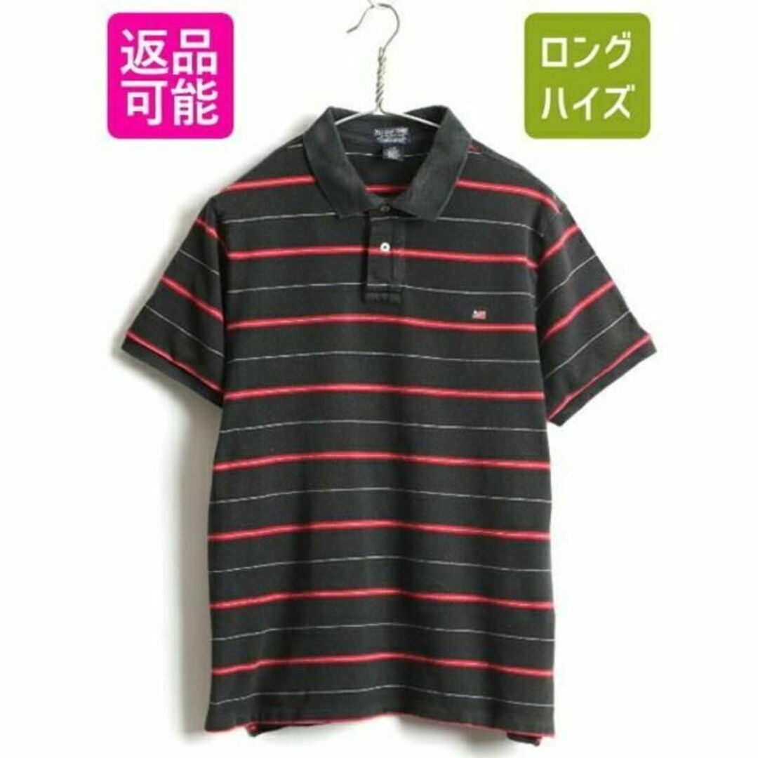 人気 黒 ベース ■ POLO JEANS CO ラルフローレン ボーダー 星条