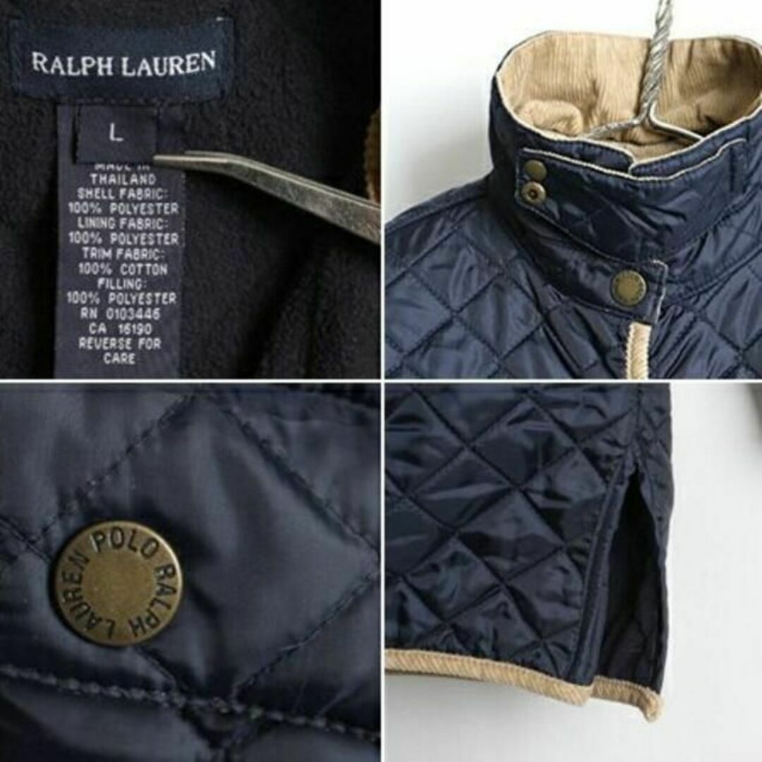 Ralph Lauren(ラルフローレン)のガールズ L レディース XS 程■ ラルフローレン フリース ライナー付き 中 レディースのジャケット/アウター(ロングコート)の商品写真